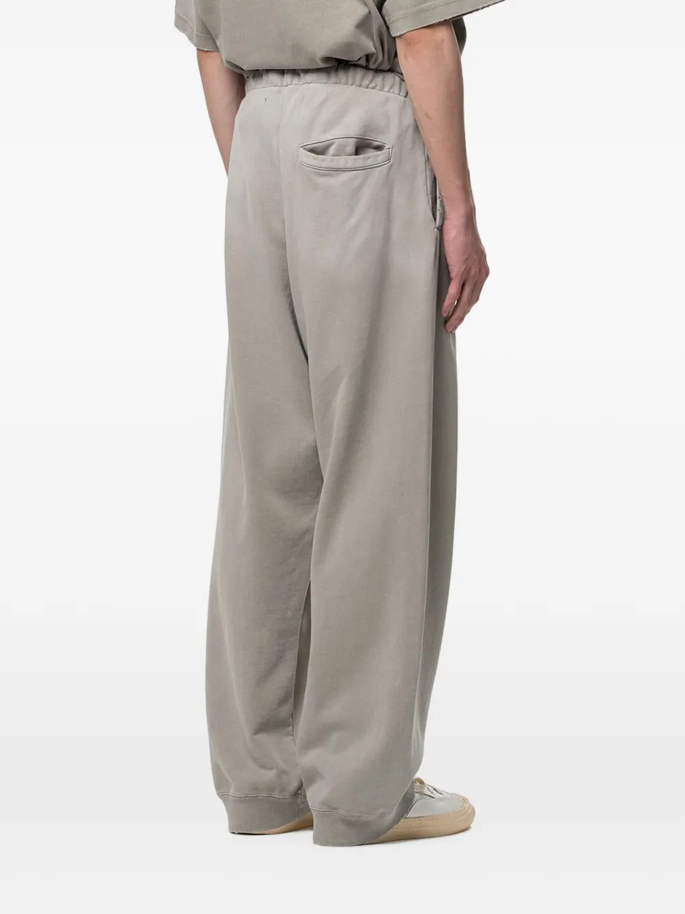 Maison MIHARA YASUHIRO Zon vervaagd als gerafelde broek Beige