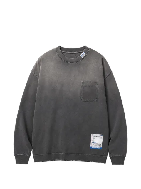 Maison MIHARA YASUHIRO sun-faded like distressed long-sleeve T-shirt