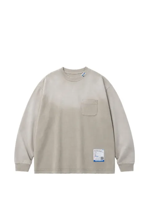 Maison MIHARA YASUHIRO Langarmshirt im Distressed-Look