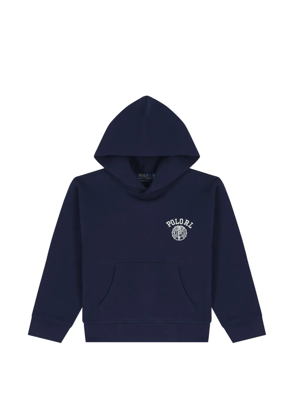 POLO RALPH LAUREN KIDS Big Fit fleece hoodie met logo Blauw