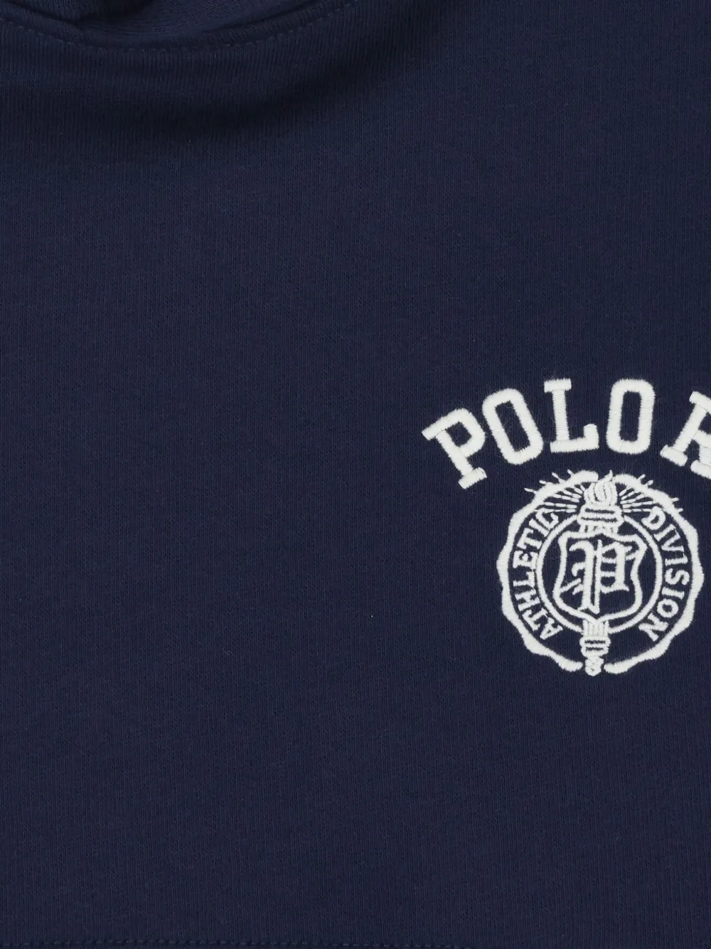 POLO RALPH LAUREN KIDS Big Fit fleece hoodie met logo Blauw