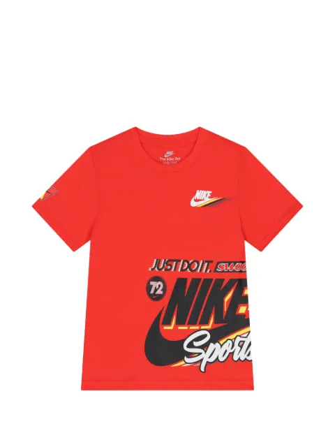 Nike Kids logo-print T-shirt