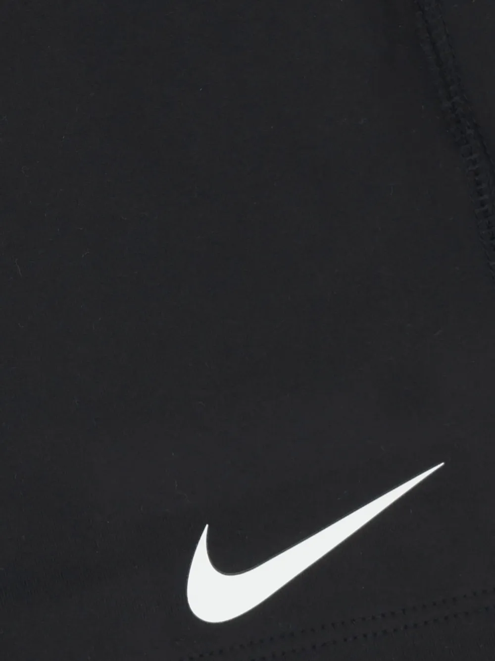 Nike Kids logo-waistband shorts Zwart