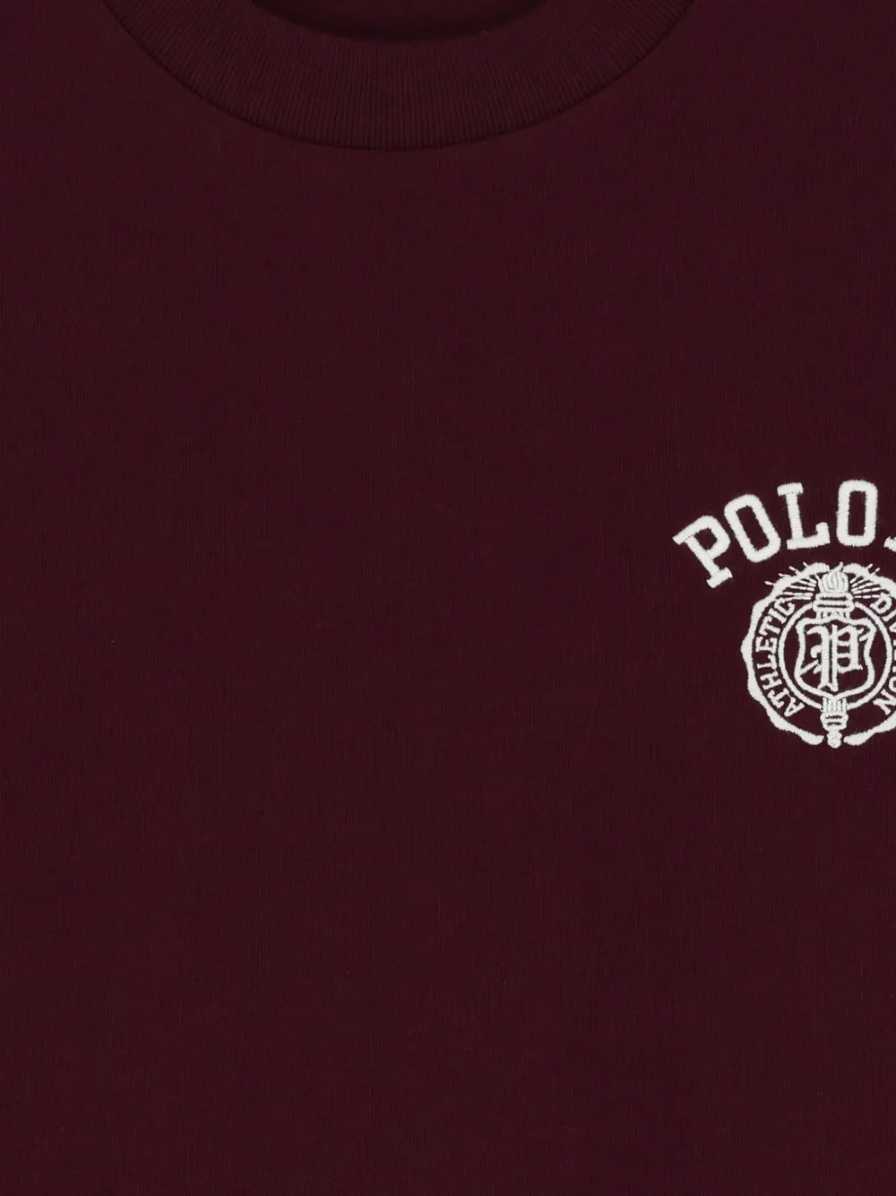 POLO RALPH LAUREN KIDS Katoenen T-shirt met logoprint Rood
