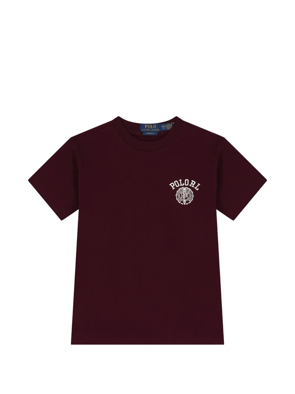 POLO RALPH LAUREN KIDS logo-print cotton T-shirt - Rosso