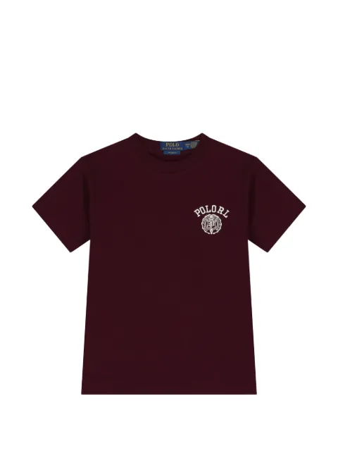 POLO RALPH LAUREN KIDS logo-print cotton T-shirt