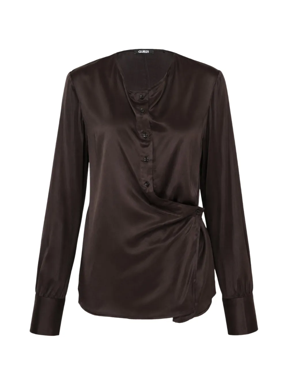 Club21 Collection Esme wrap-style blouse