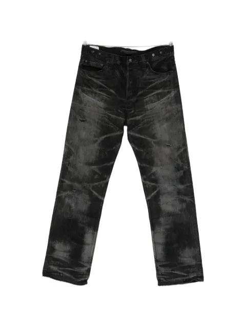 Mastercraft Union faded distressed-effect jeans