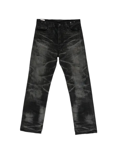 Mastercraft Union faded distressed-effect jeans