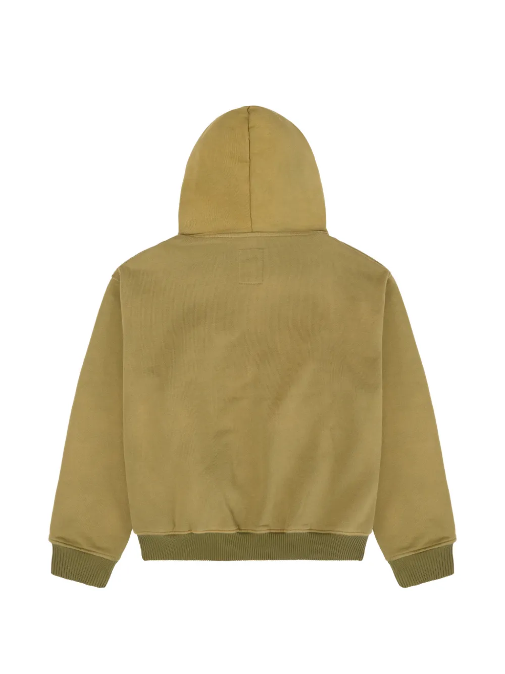 KidSuper face-patchwork zip-up hoodie Groen