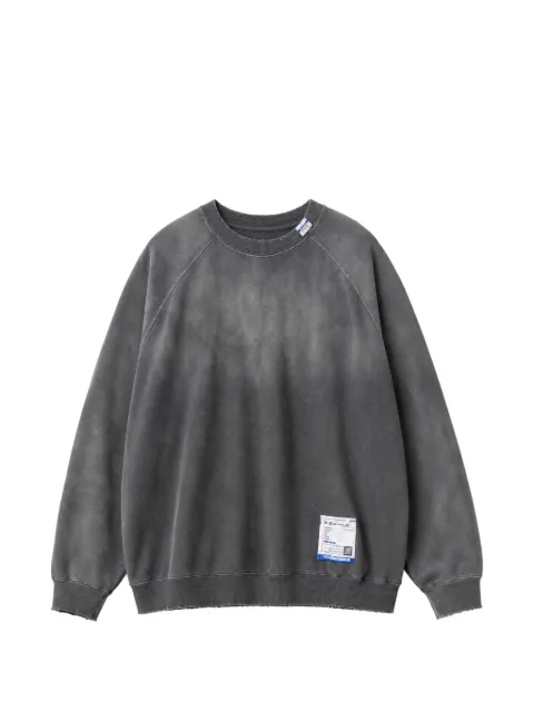 Maison MIHARA YASUHIRO sudadera con efecto envejecido