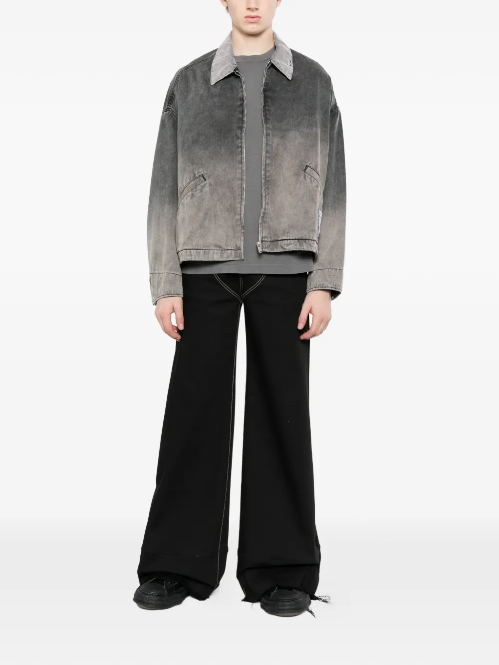 Maison MIHARA YASUHIRO denim jacket Grijs