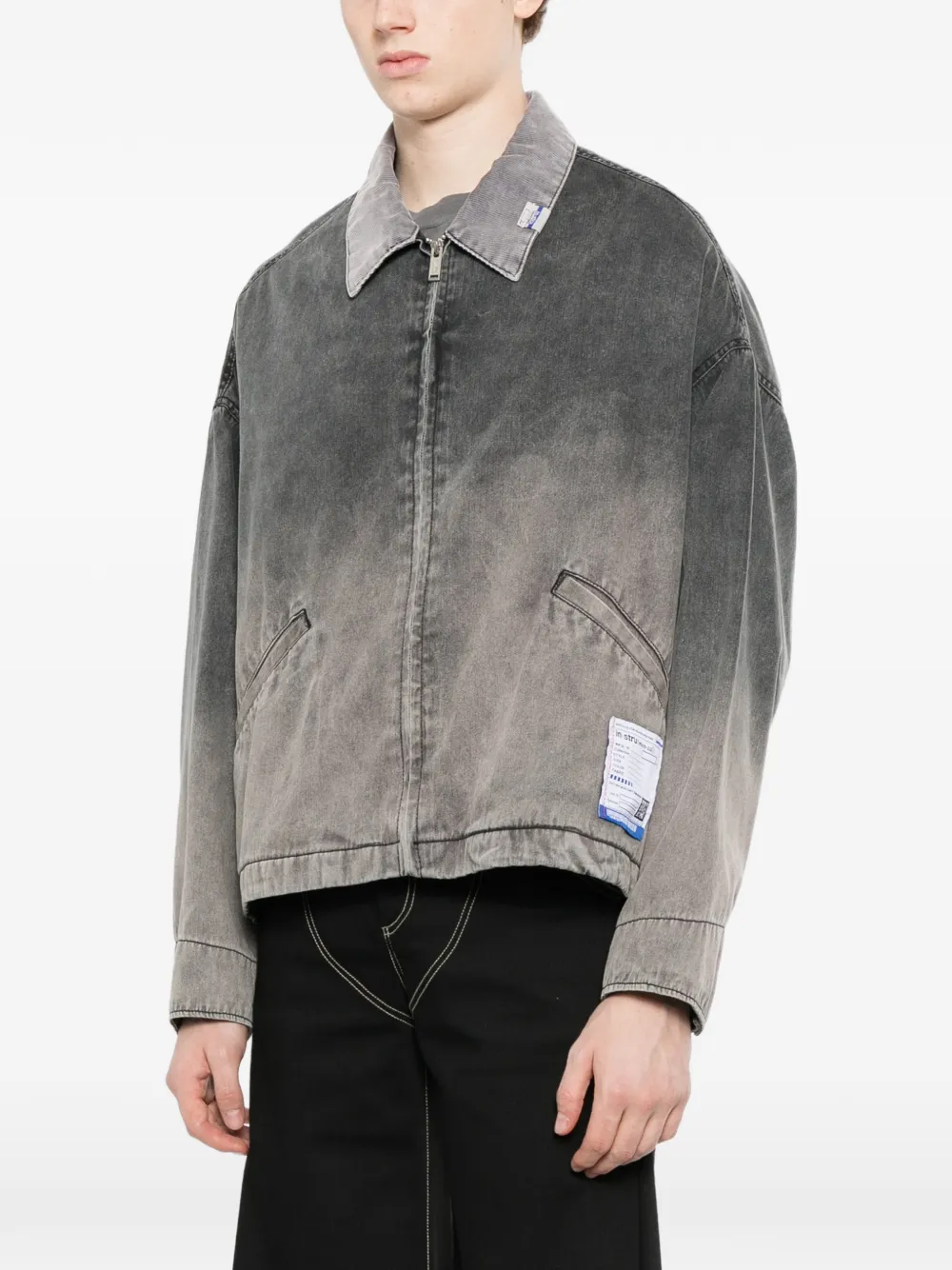Maison MIHARA YASUHIRO denim jacket Grijs