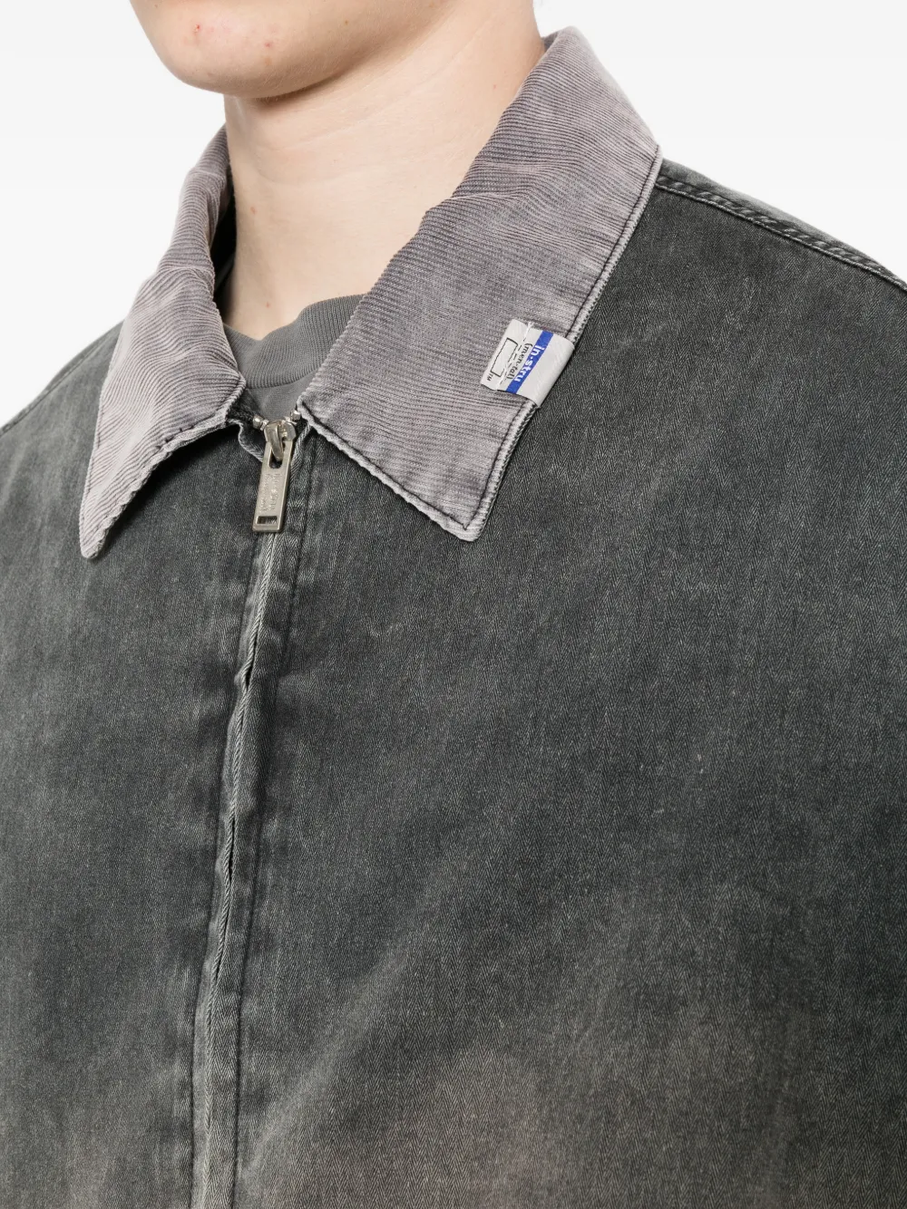 Maison MIHARA YASUHIRO denim jacket Grijs
