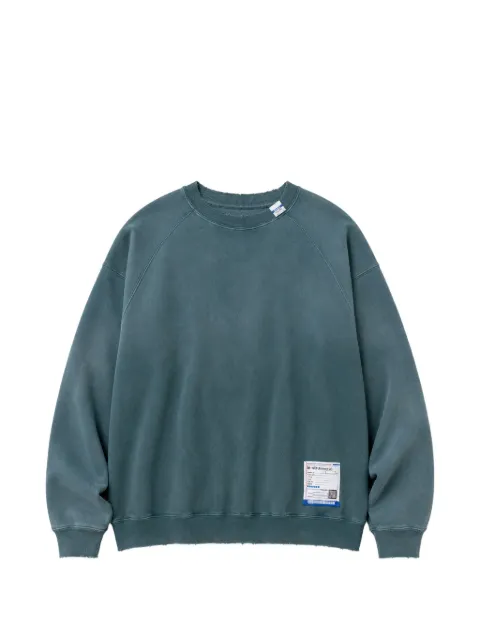Maison MIHARA YASUHIRO sun-faded like distressed sweatshirt