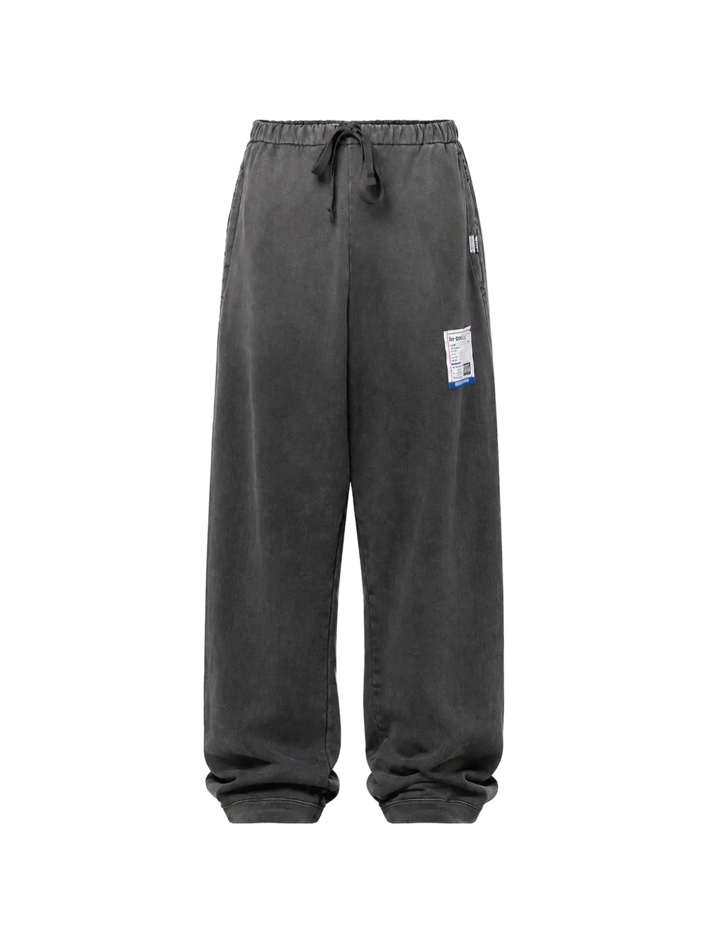 Maison MIHARA YASUHIRO sun-faded like distressed pants - Nero