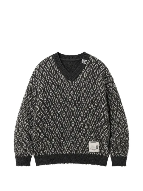 Maison MIHARA YASUHIRO layered knit sweater
