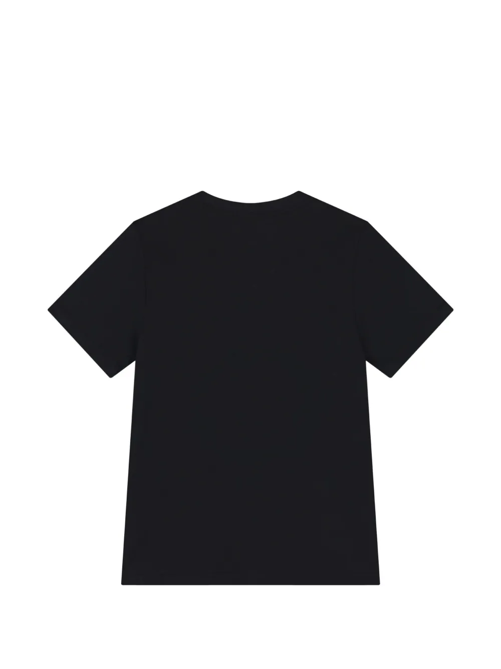 Nike Kids logo-print T-shirt Zwart