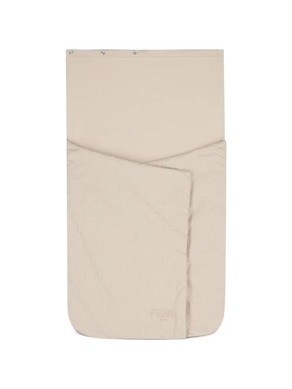 Fendi Kids FF logo-jacquard sleep bag Beige