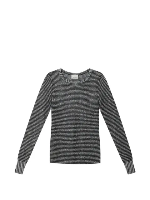 ISABEL MARANT Cenaya striped-knit T-shirt