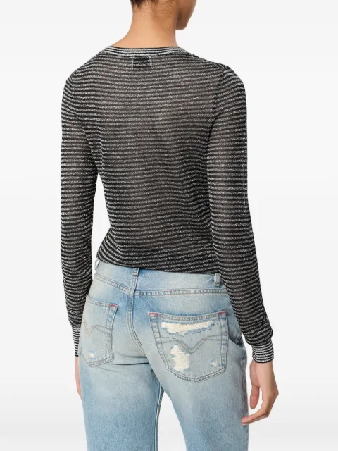 ISABEL MARANT Cenaya striped-knit T-shirt
