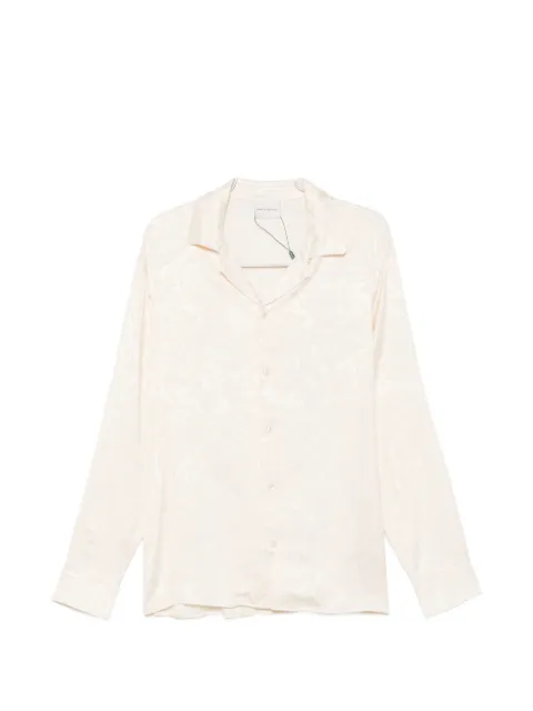 Drôle De Monsieur paisley-jacquard long-sleeve shirt