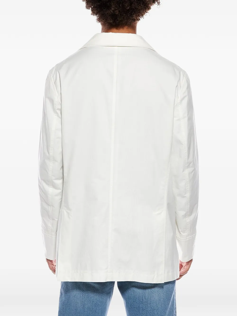 Brunello Cucinelli double-breasted jacket Wit