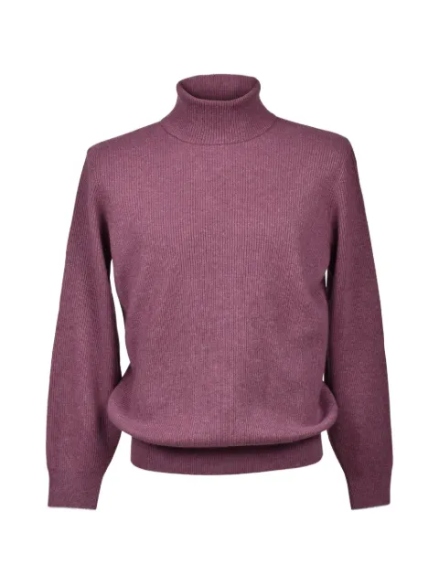 Brunello Cucinelli ribbed-knit turtleneck sweater