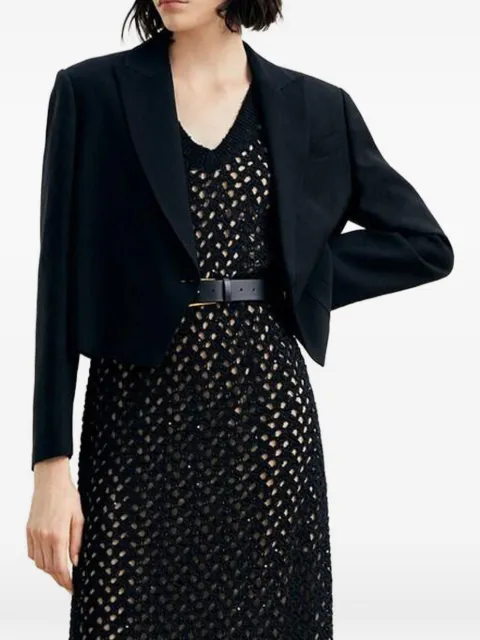 Brunello Cucinelli cropped single-breasted jacket