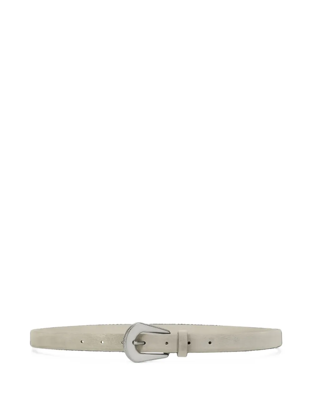 Brunello Cucinelli Suède gespriem Beige