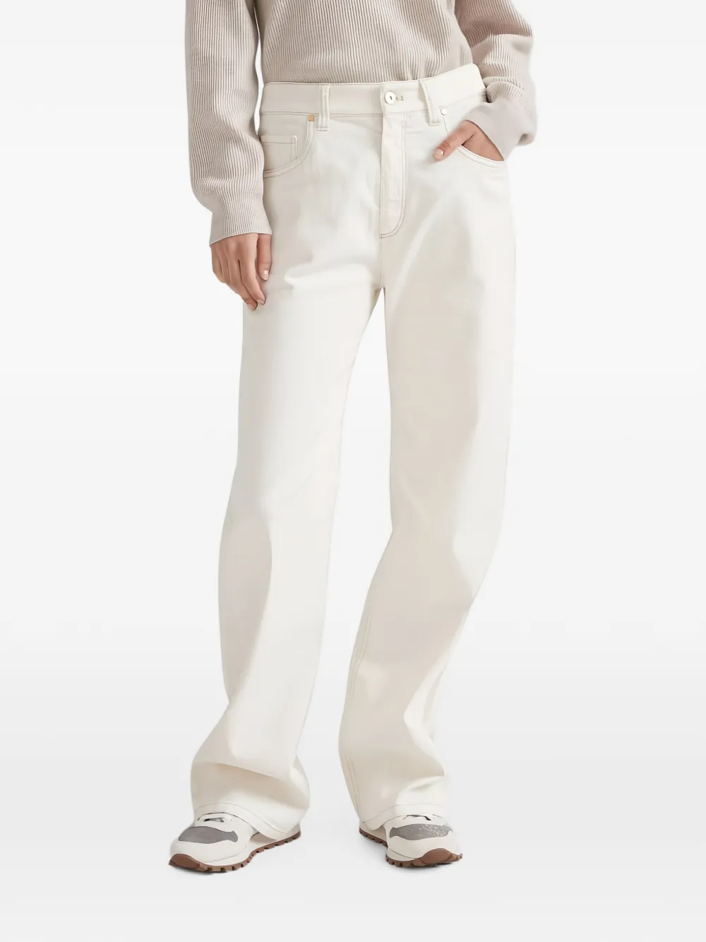 Brunello Cucinelli straight-leg five-pockets trousers