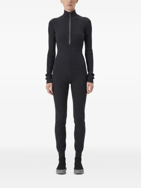 Brunello Cucinelli ribbed-knit wool jumpsuit