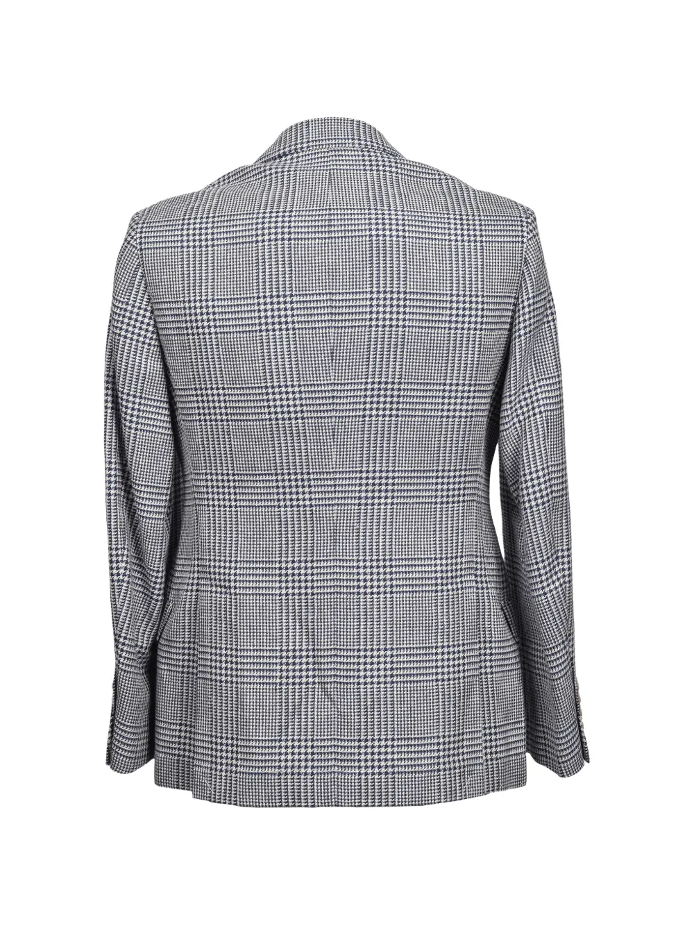 Brunello Cucinelli houndstooth-pattern tailored blazer Grijs