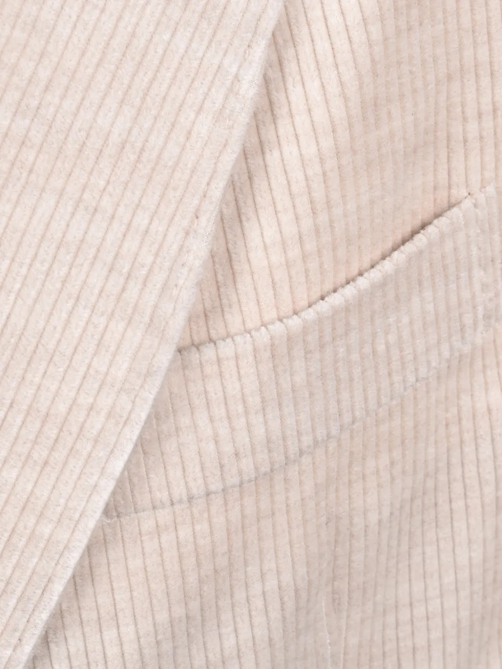 Brunello Cucinelli double-breasted corduroy blazer Beige