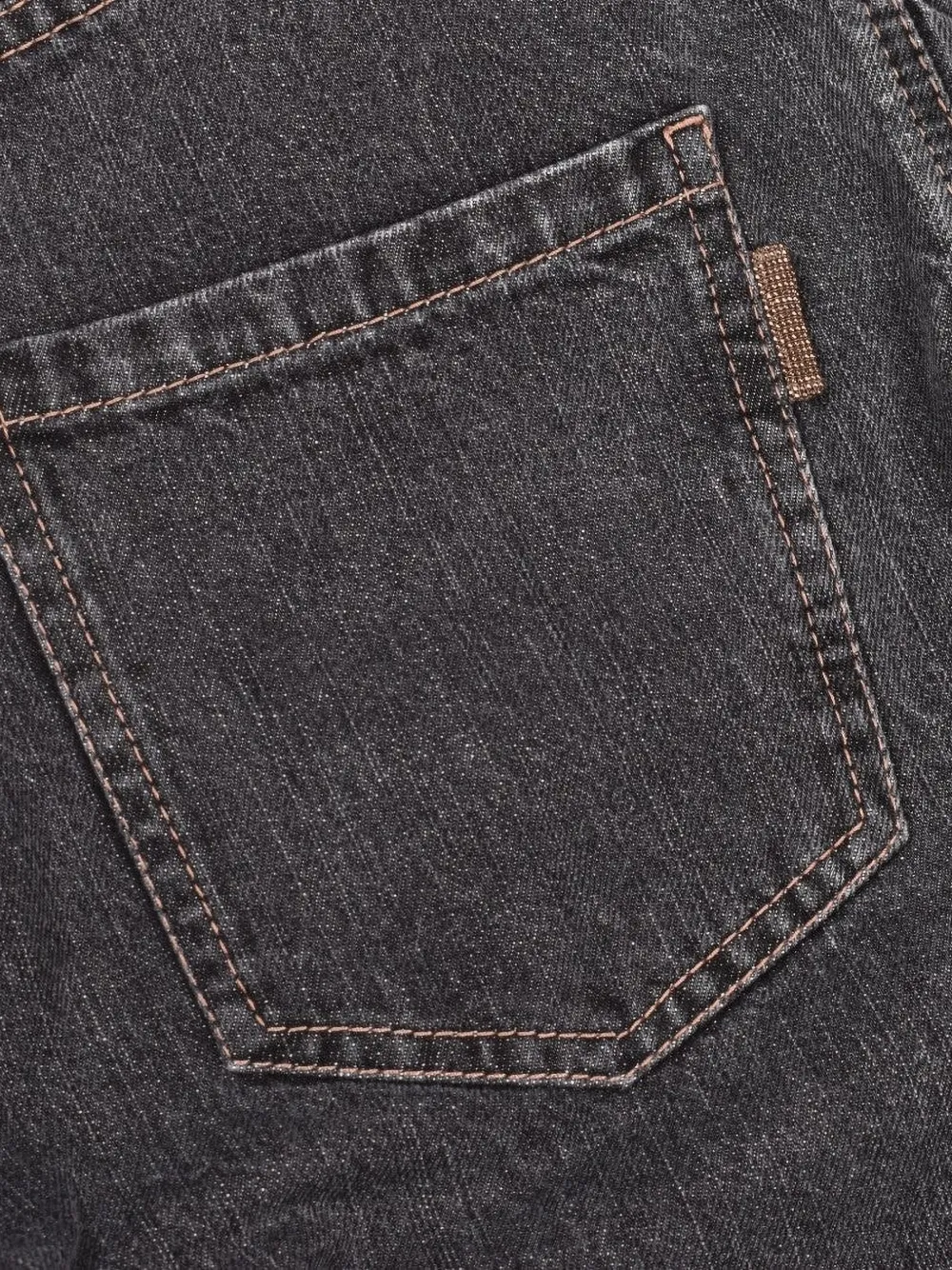 Brunello Cucinelli Jeans met toelopende pijpen Grijs