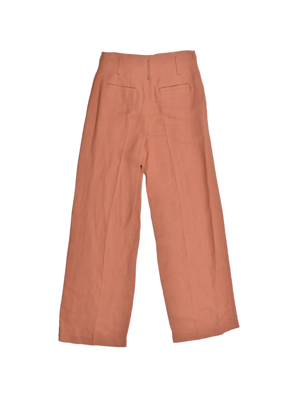 Brunello Cucinelli pleated wide-leg trousers Oranje