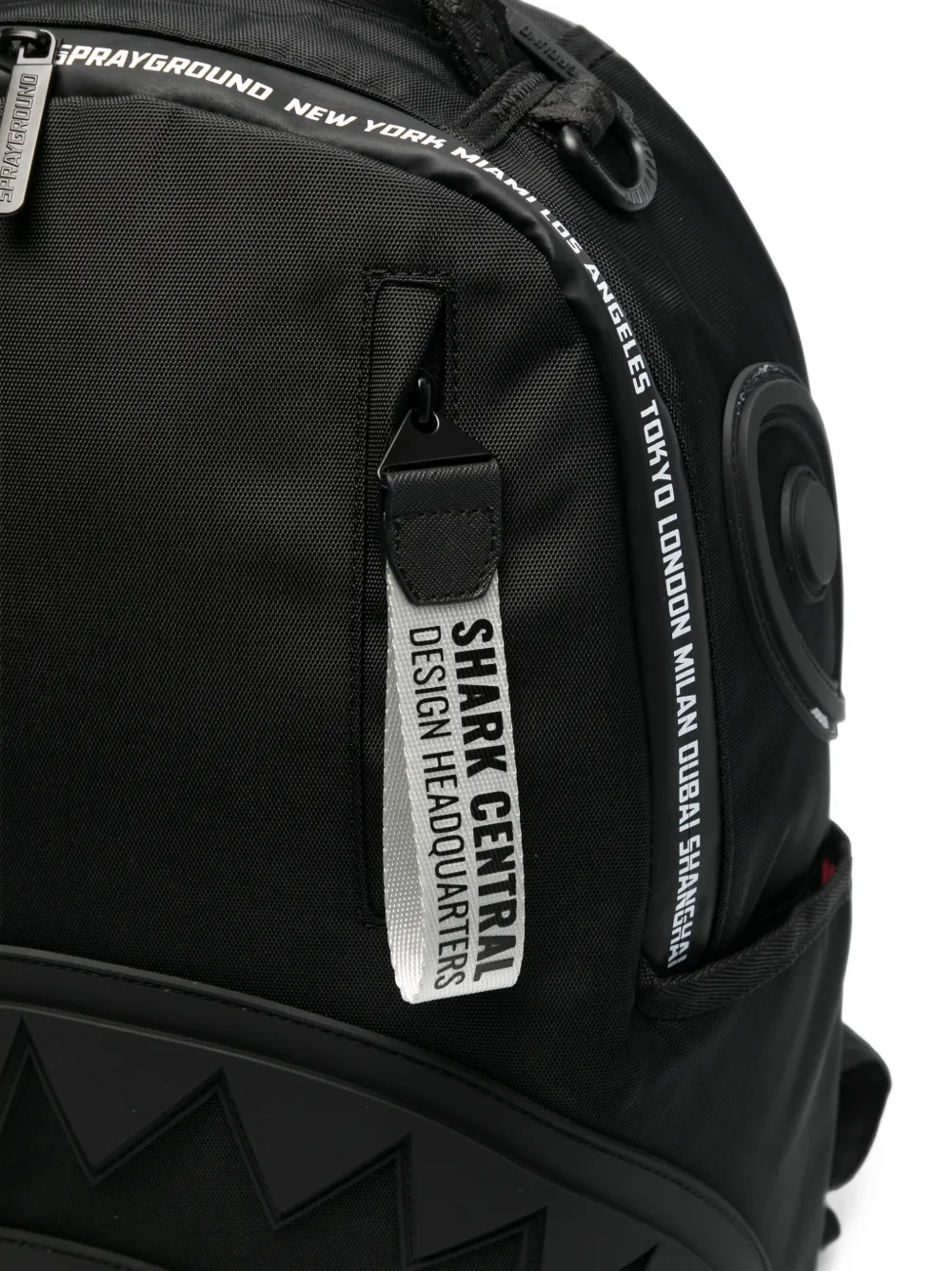 Sprayground Shark Mouth rugzak Zwart