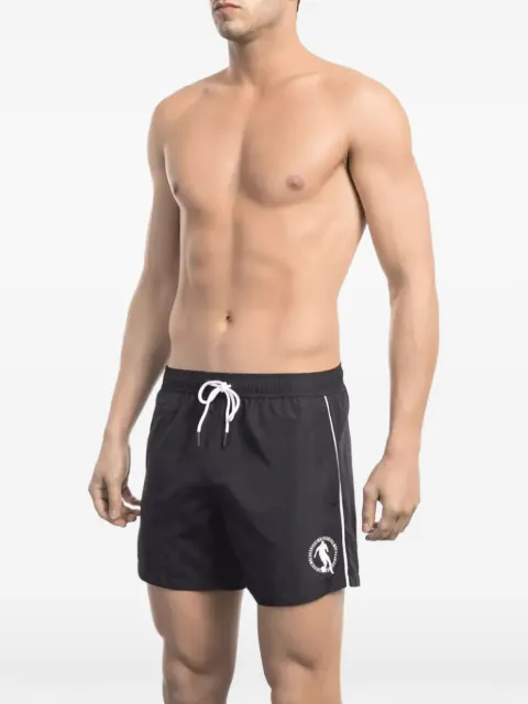 Bikkembergs logo-print drawstring swim shorts