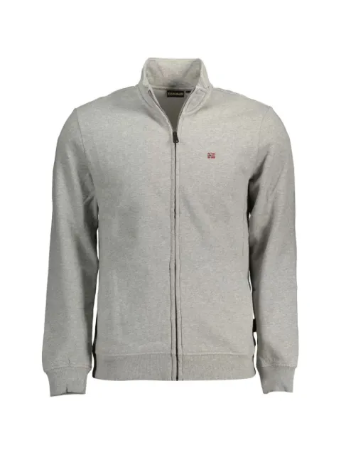 Napapijri zip-up cotton sweater