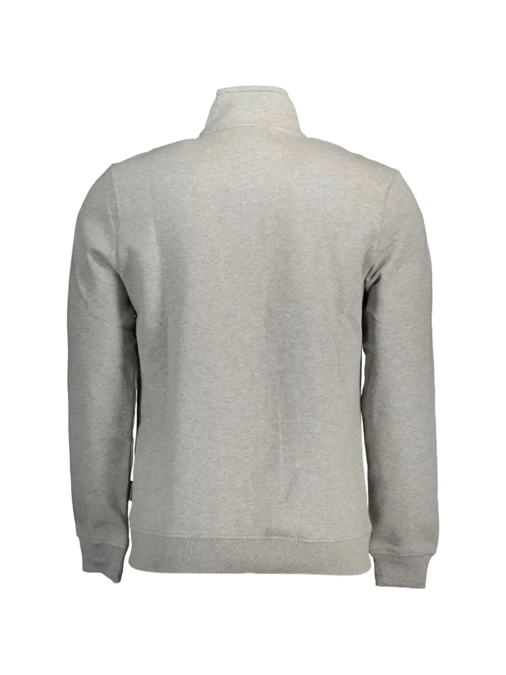 Napapijri katoenen sweater met rits Grijs