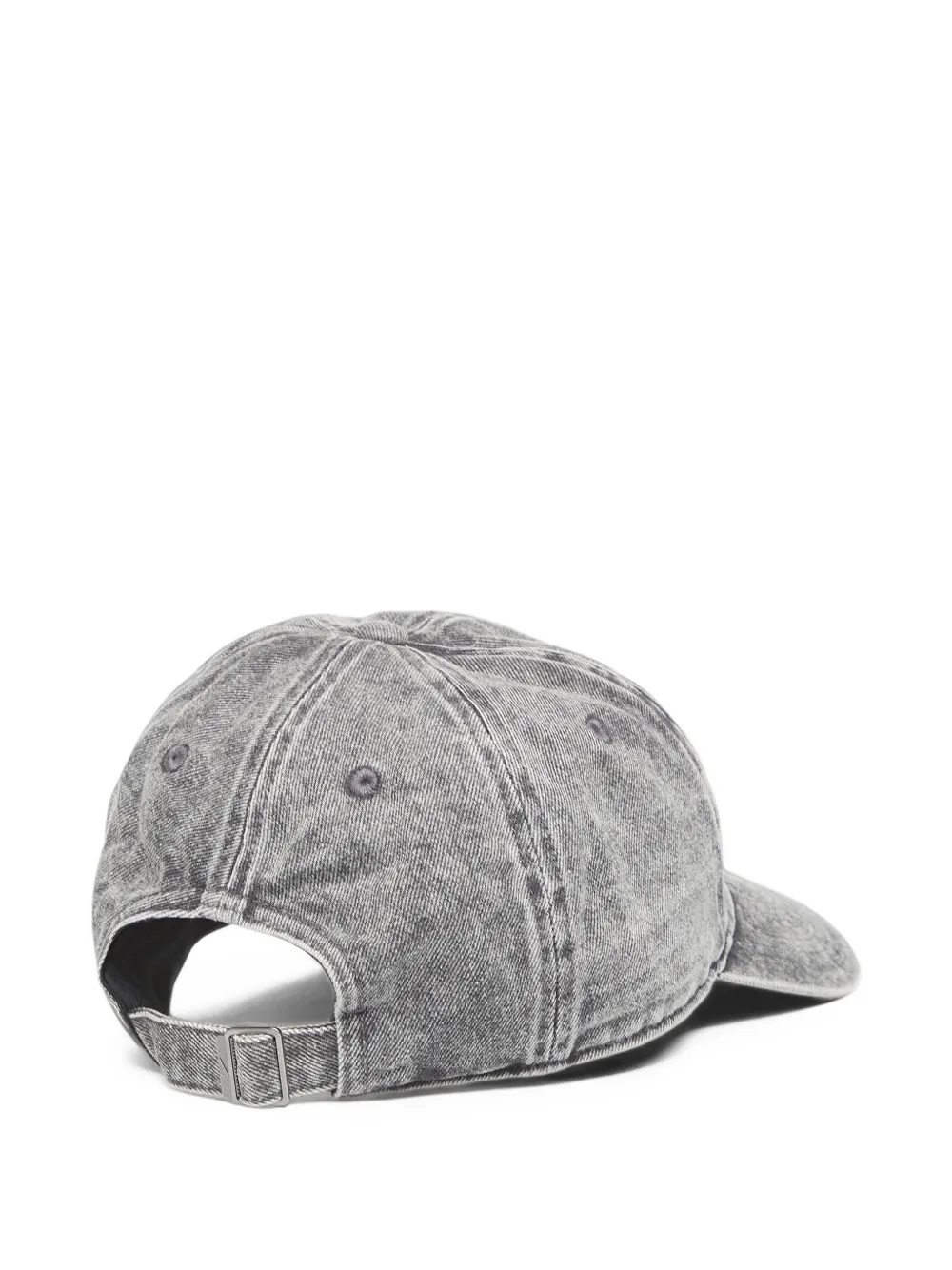 Nike acid-wash logo-patch baseball cap Grijs