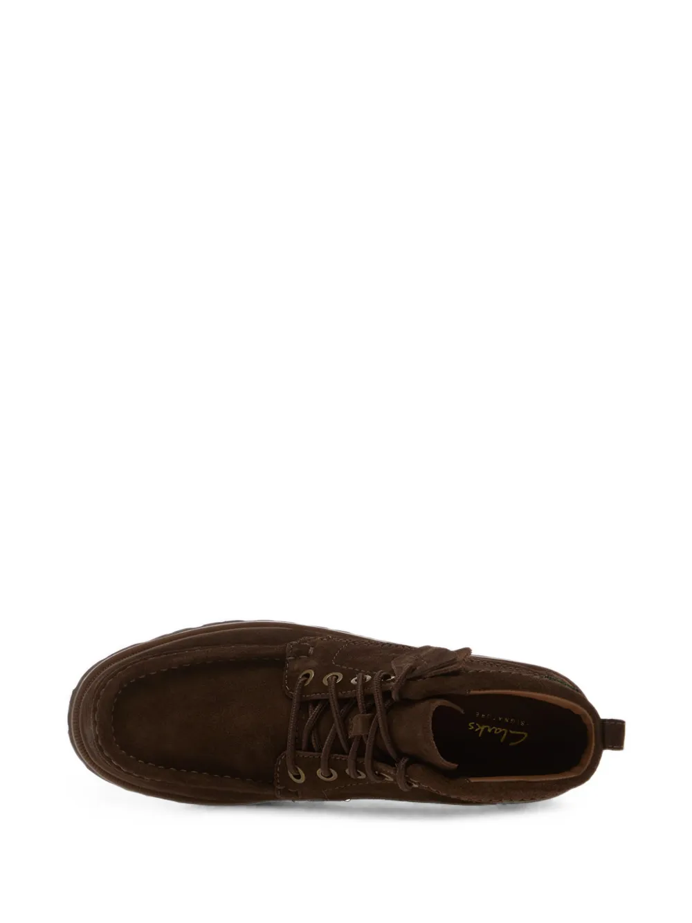 Clarks Cheyhill Hi lace-up suede boots Bruin