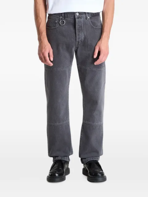 Études Studio Corner panelled metal-ring jeans