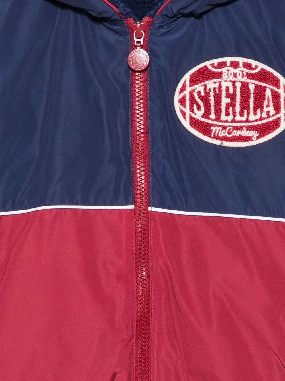Stella McCartney Kids Jack met colourblocking Blauw