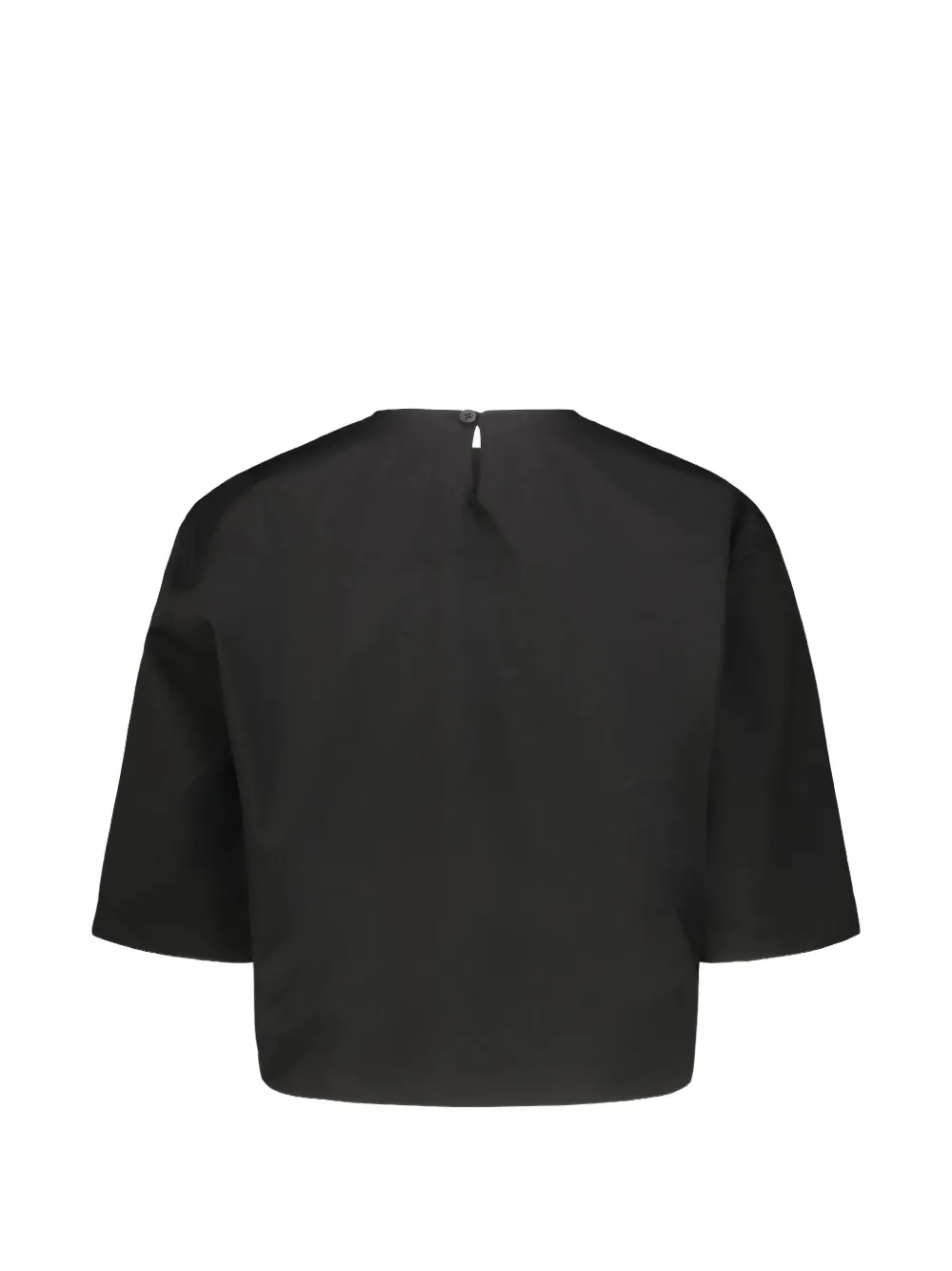 THELATEST Cropped top Zwart