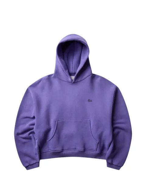 ERL Script logo-embroidered hoodie