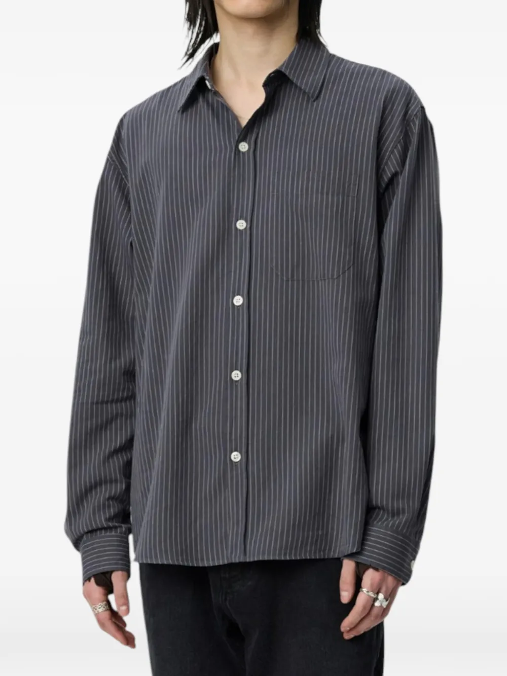 mfpen Camicia Distant a righe | grigio | Image 1
