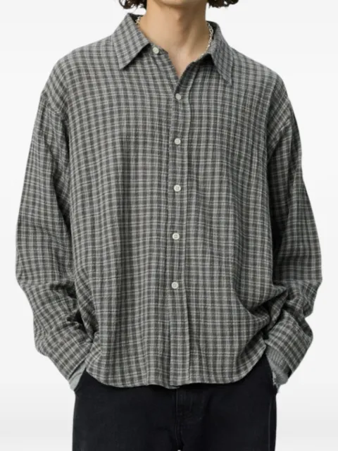 mfpen Vacation check-pattern Vacation shirt