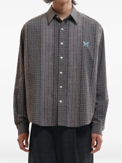 Perks And Mini Holt check-pattern shirt