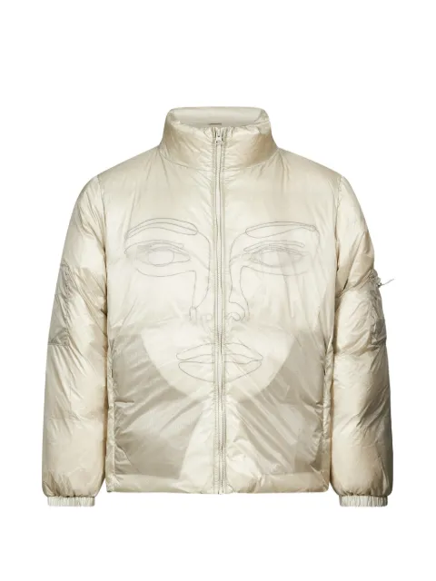 KidSuper face-print padded jacket